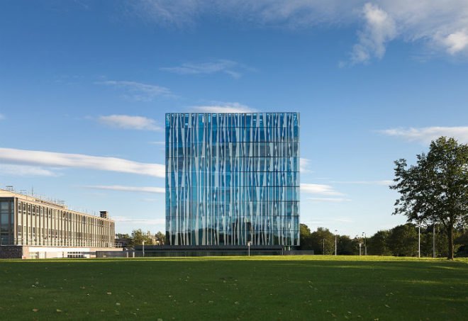 Aberdeen University Library, Schmidt Hammer Lassen, scotland, eco library, university of aberdeen, sir duncan rice library