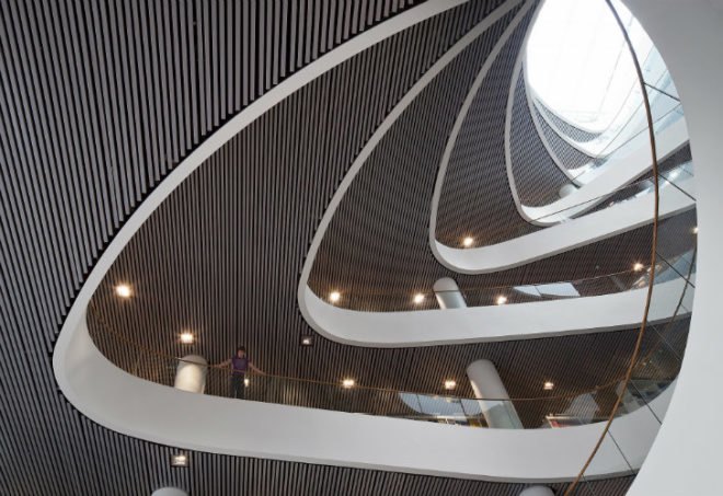 Aberdeen University Library, Schmidt Hammer Lassen, scotland, eco library, university of aberdeen, sir duncan rice library