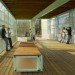Art as Shelter, Tonic Design, Lowe's Pavilion, art shelter, north carolina museum of art, metallic skin, recycled metal