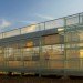 Art as Shelter, Tonic Design, Lowe's Pavilion, art shelter, north carolina museum of art, metallic skin, recycled metal