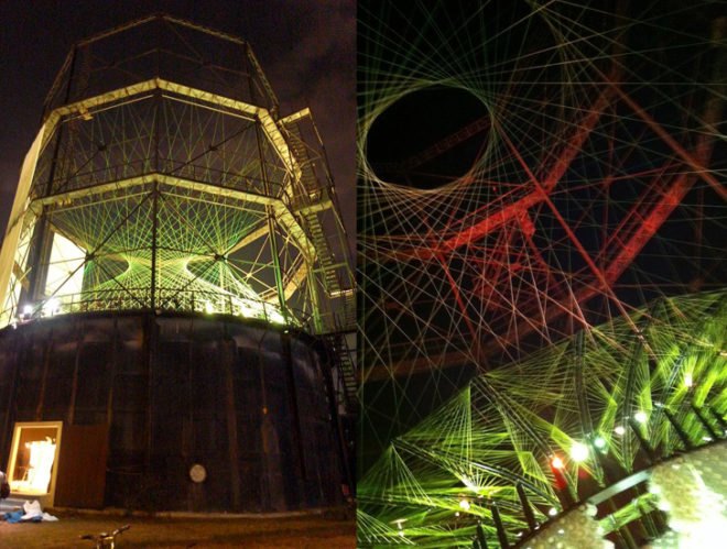 green design, eco design, sustainable design, Nike Flyknit Collective, Beijing Design Week, Feather Pavilion, Miniwiz, Arthur Huang, Kinetic sculpture, kinetic installation