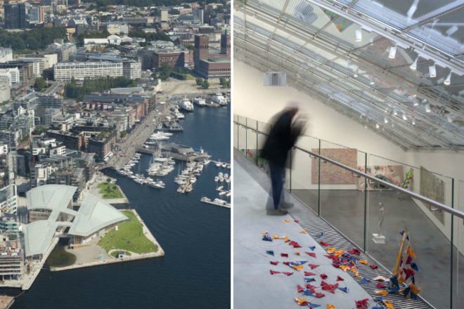 Astrup Fearnley Museet, Renzo Piano, oslo, art museum, tjuvholmen icon complex, natural daylighting,