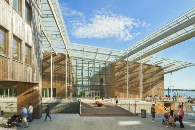 Astrup Fearnley Museet, Renzo Piano, oslo, art museum, tjuvholmen icon complex, natural daylighting,