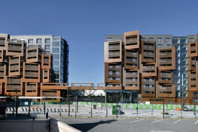Basket Apartments, OFIS, eco apartments, student housing, paris, green housing, studio apartments,