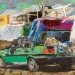 green design, eco design, sustainable design, recycle art, eco art, Bernard Pras, Vik Muniz, Marilyn Monroe, Michael Jackson, Hokusai, Starry Night, trash sculpture, anamorphosis
