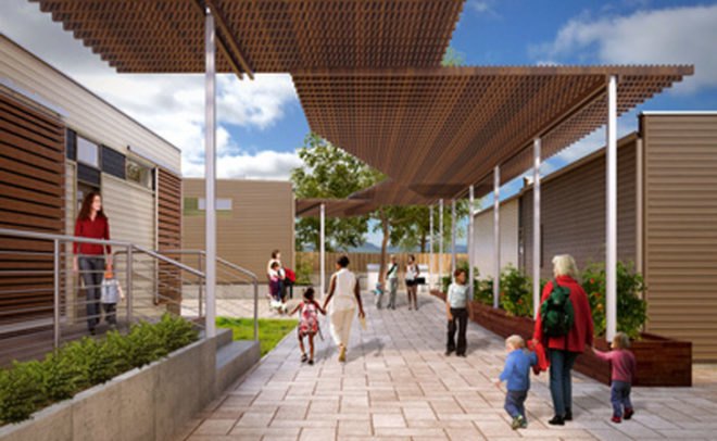 Blu Homes, Affordable Housing, Homeless Housing, Novato, California, Marin County, Oma Village, Prefabricated, housing, sustainable, Homeward Bound of Marin County