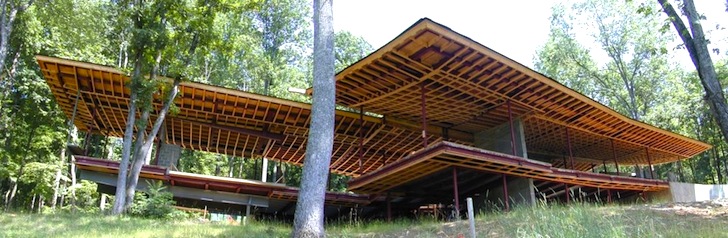 Geothermal energy, renewable energy, Charlottesville, Virginia, Voorsanger Architects, Blue Ridge House, clean energy, glazing, passive design, green design, farm, Albermarle Country, sustainable design, eco-design