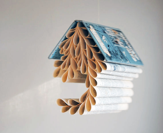 bookmobile, lisa occhipinti, repurpose, books, bookbinding, mobile, sustainable design, green design, recycled materials, green interiors, green decor, sustainable interiors