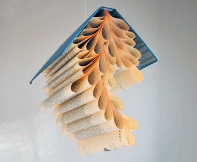 bookmobile, lisa occhipinti, repurpose, books, bookbinding, mobile, sustainable design, green design, recycled materials, green interiors, green decor, sustainable interiors