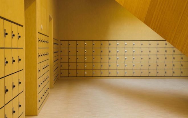 Bornego College, HVDN, Studioninedots, eco school, prefab, recycled bricks, eco university, the netherlands