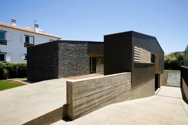 CaPaco, Equipo Olivares, tenerife, spain, green roof, basalt, eco home, green home