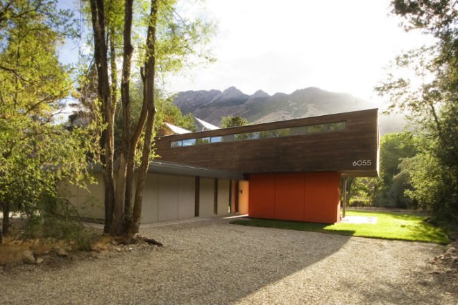 Cantilever House, Imbue Design, solar house, utah, salt lake city, energy efficient house