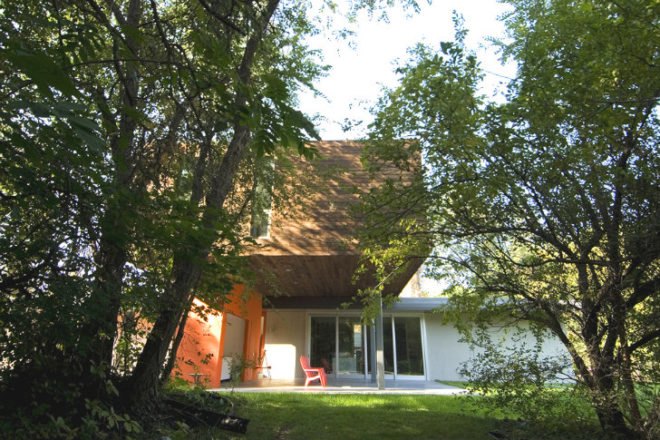 Cantilever House, Imbue Design, solar house, utah, salt lake city, energy efficient house