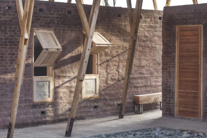 Cassia Co-op Training Centre, TYIN Tegnestue, cinnamon, humanitarian design, sumatra, earthquake resistant, local materials, training centre