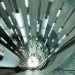 green design, eco design, sustainable design, LED light sculpture, Cecil Balmond, Crime Detection Laboratory Anchorage, Snow Words, Alaska, Light sculpture, eco art