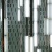 green design, eco design, sustainable design, LED light sculpture, Cecil Balmond, Crime Detection Laboratory Anchorage, Snow Words, Alaska, Light sculpture, eco art