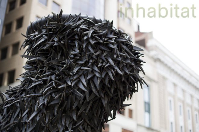 Chakaia Booker, Recycled Rubber Sculptures, Washington DC, New York Avenue, Women's Museum