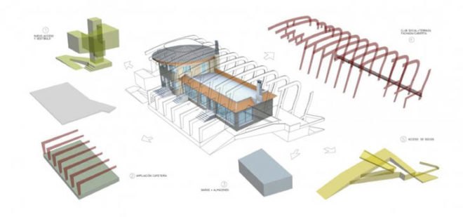 Club Náutico Lo Pagán, XPIRAL Architecture, Spanish architecture, building refurbishment, prefab building, marine architecture, green renovation