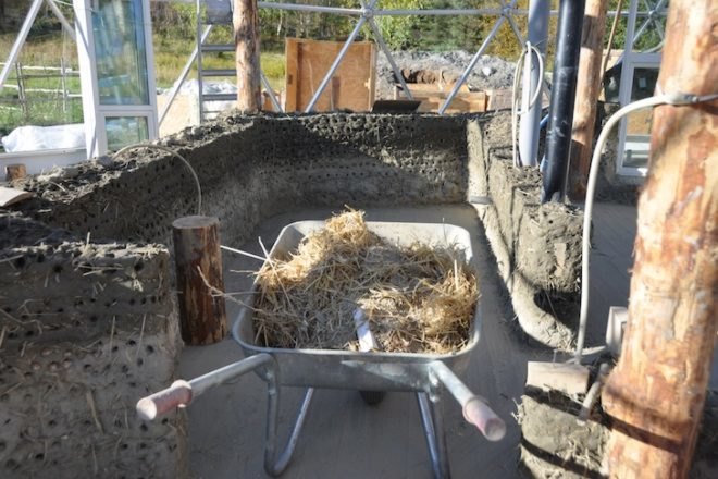Heartfollowers, solar dome, cob house, Norway, permaculture, green design, sustainable design, eco-design, wastewater treatment, natural materials, natural ventilation