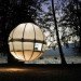 Cocoon Tree houses, Berni Du Payrat, suspended houses, treehouses, sustainable living, lightweight houses, spherical building, small green houses
