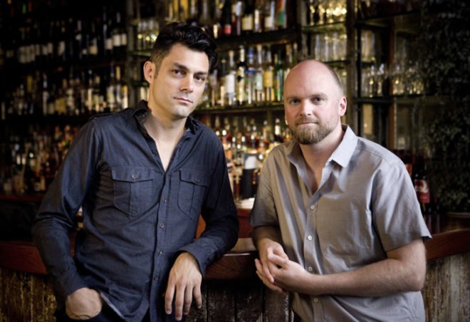 Joaquín Simó, green design, eco design, sustainable design, Warren Red, Dieter Cartwright, Jonathan McElroy, Pouring Ribbons, Reclaimed materials, sustainable interiors, designer interviews, East Village, Avenue B Bars, mixology, classic cocktails Manhattan