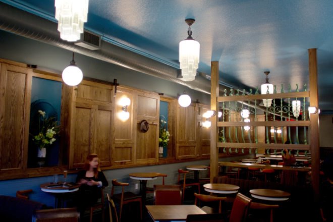 Joaquín Simó, green design, eco design, sustainable design, Warren Red, Dieter Cartwright, Jonathan McElroy, Pouring Ribbons, Reclaimed materials, sustainable interiors, designer interviews, East Village, Avenue B Bars, mixology, classic cocktails Manhattan