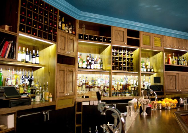 Joaquín Simó, green design, eco design, sustainable design, Warren Red, Dieter Cartwright, Jonathan McElroy, Pouring Ribbons, Reclaimed materials, sustainable interiors, designer interviews, East Village, Avenue B Bars, mixology, classic cocktails Manhattan
