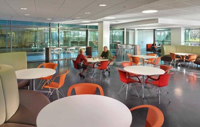 Dreyfuss & Blackford Architects, Architecture, Sacramento, Folsom, California Independent System Operator, Headquarters, LEED Platinum, LEED, energy efficiency, gray water, photovoltaic, Clark Construction