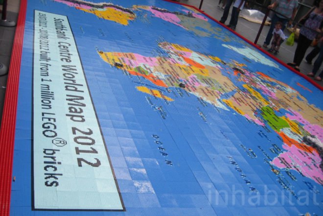 Ana Lisa Alperovich, Our World in LEGO®, Danish design, Festival of the World, South Bank, London, LEGO, reusable bricks, building blocks, world map, art,