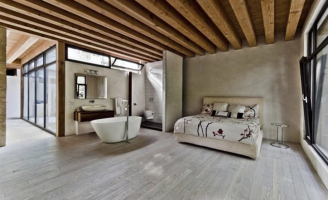Ecologia Montreal, Montreal, Quebec, Canada, Sustainable, LEED Platinum, Gervais Fortin, single family home, recycled, eco-friendly, contemporary, Biogeometry, electromagnetic fields, balanced home