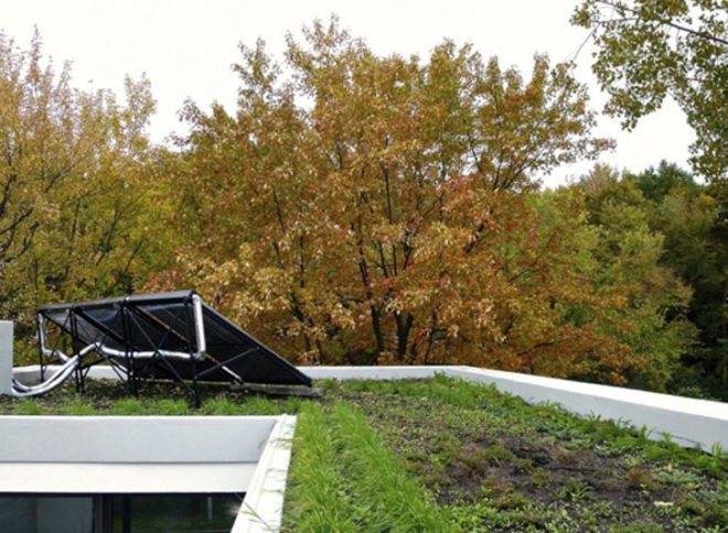 Ecologia Montreal, Montreal, Quebec, Canada, Sustainable, LEED Platinum, Gervais Fortin, single family home, recycled, eco-friendly, contemporary, Biogeometry, electromagnetic fields, balanced home
