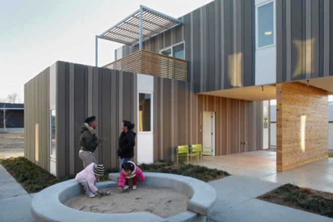 El Dorado, Echo Ridge Development, Echo Ridge Duplexes, Echo Ridge Community Center, Topeka, Kansas, sustainable, affordable housing, community garden, community center, awards, housing