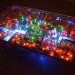 Electri-City Coffee Table, Benjamin Yates, recycled materials, recyclable design, green design, electronic waste, interactive furniture, acrylic tables, sustainable design