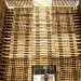 FORÊT II, Phill Allard, Justin Duchesneau, forest II, shipping pallets, shipping pallet pavilion, temporary pavilion, reclaimed materials