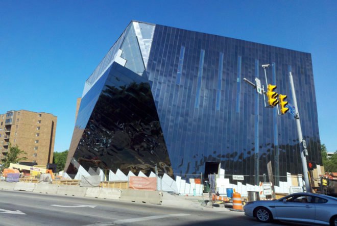 green design, eco design, sustainable design, Museum of Contemporary Art Cleveland, LEED Silver, Farshid Moussavi, james Corner Field Operations, University Circle Cleveland, prismatic architecture