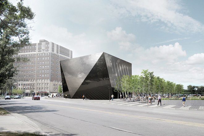 green design, eco design, sustainable design, Museum of Contemporary Art Cleveland, LEED Silver, Farshid Moussavi, james Corner Field Operations, University Circle Cleveland, prismatic architecture
