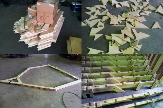 Feel Free, Analog Structures, prefab shelter, temporary shelter, melbourne, arkit, cnc technology