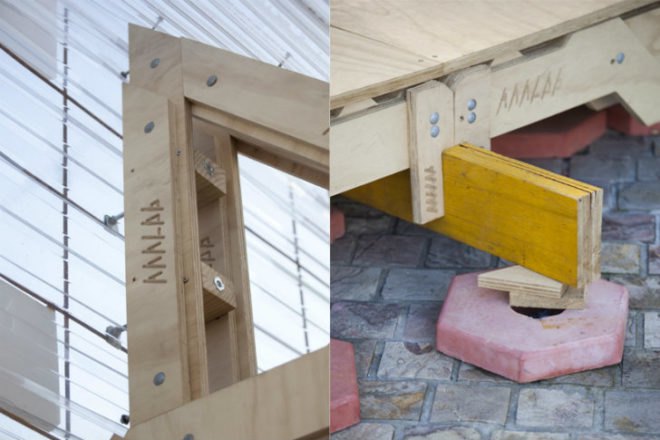Feel Free, Analog Structures, prefab shelter, temporary shelter, melbourne, arkit, cnc technology