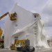Prison, renovation, Berdaguer & Péjus, Gue(oh)st House, Marcel DuChamp, France, spooky house, halloween, house with a spooky white veil, green design, sustainable design, eco-design