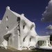 Prison, renovation, Berdaguer & Péjus, Gue(oh)st House, Marcel DuChamp, France, spooky house, halloween, house with a spooky white veil, green design, sustainable design, eco-design
