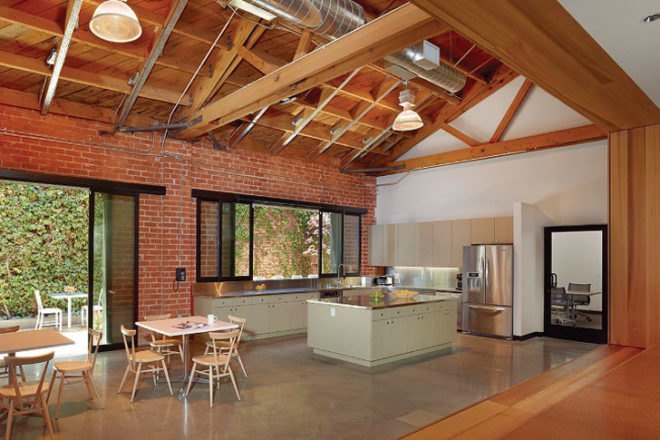 Gwynne Pugh, Urban Studio, Santa Monica, Animation, Animation Studio, Warehouse, Renovation, Truss, urban, Los Angeles, tenant improvement
