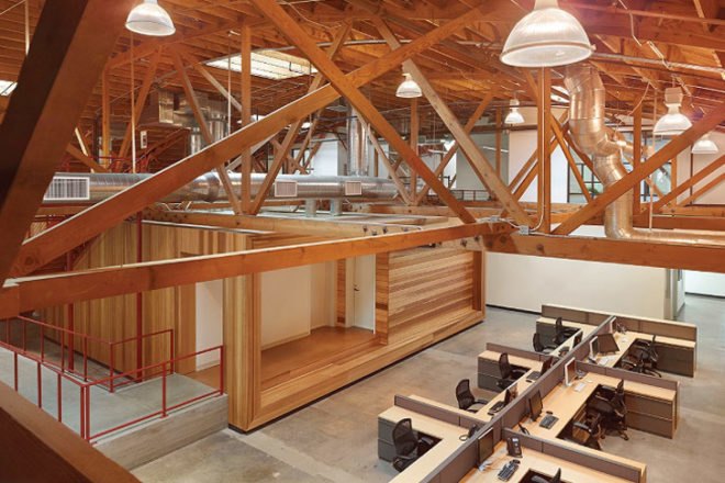 Gwynne Pugh, Urban Studio, Santa Monica, Animation, Animation Studio, Warehouse, Renovation, Truss, urban, Los Angeles, tenant improvement