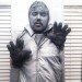 Hans Solo Frozen Carbonite, inhabitat green halloween costume contest, green halloween, diy costume contest, sustainable halloween, diy halloween costume, do it yourself halloween costume, halloween costume ideas, green design, sustainable design, eco costumes, eco halloween, eco halloween costume, green costumes, handmade halloween costume