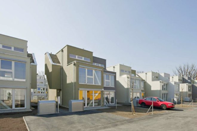 Haustrift, Superblock, vienna, affordable housing, sustainable housing, energy efficient housing