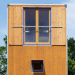 Homebox, Han Slawik, wooden shipping container, cargotecture, mobile home, movable house, micro home, small space living