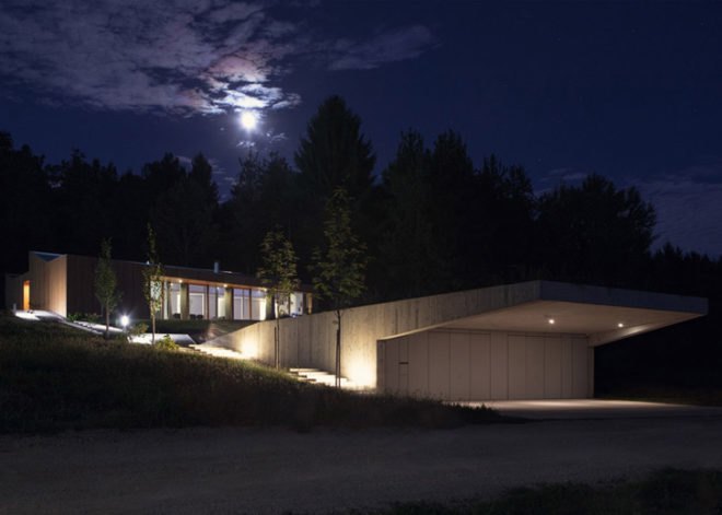 House MJ, Novo Mesto, Kombinat, Slovenia, clerestory, daylight, daylighting, green roof, architects, architecture, Blaž Kandus