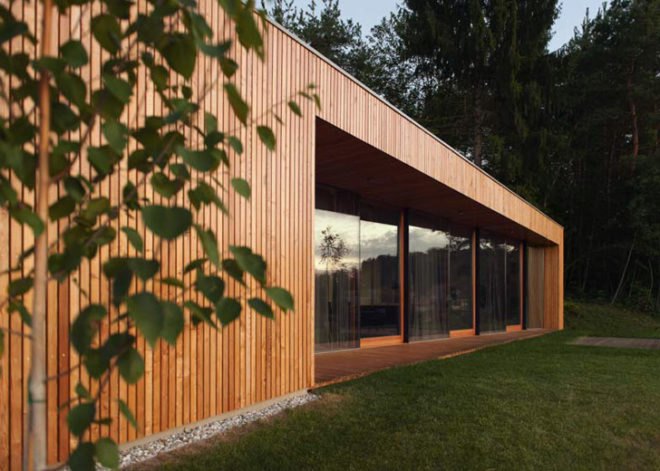 House MJ, Novo Mesto, Kombinat, Slovenia, clerestory, daylight, daylighting, green roof, architects, architecture, Blaž Kandus