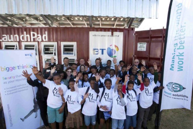 Infinite Family, Perkins Will, launchpad, shipping container learning laboratory, cargotecture, south africa