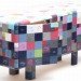 Jay Watson, recycled Corian, Pixel furniture, Corian samples, Dupont