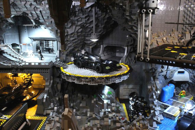 LED, Wayne Hussey, Carlyle Livingston, LEGO Bat Cave, Bruce Wayne, Batman, LED, energy-saving lights, comic book, LEGO, architecture, art